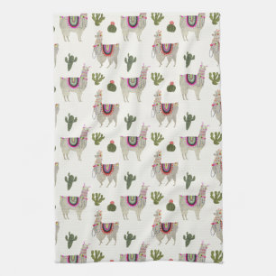Linge De Cuisine Collection Llamarama   Cute Llamas