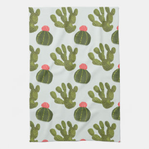 Linge De Cuisine Collection Llamarama   Motif Cactus mignon