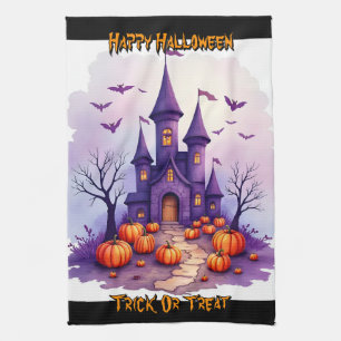 Linge De Cuisine Collection Moderne Halloween Épouvantable Mignonne