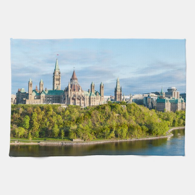 Linge De Cuisine Colline du Parlement à Ottawa - Ontario, Canada (Horizontal)
