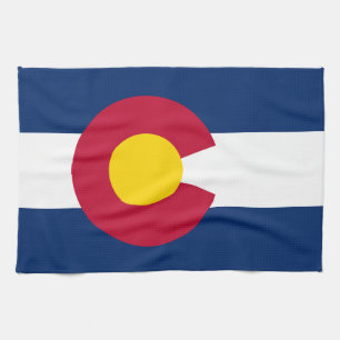 Linge De Cuisine Colorado : Le drapeau américain du centenaire