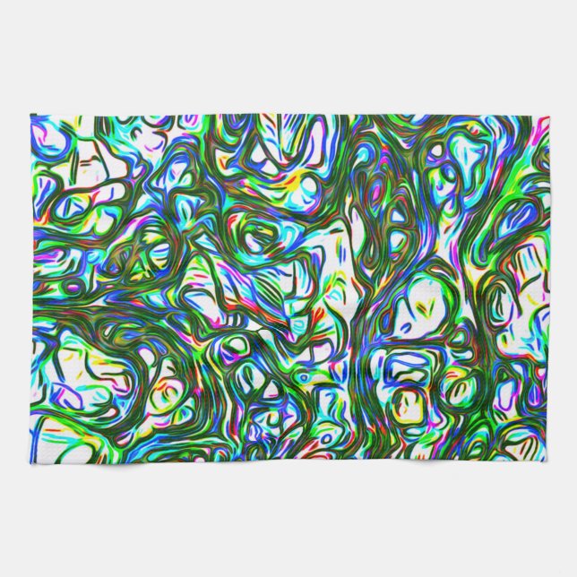 Linge De Cuisine Coloré (Horizontal)