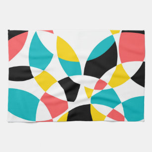 Linge De Cuisine Coloré, moderne, tendance, cool, circulaire unique