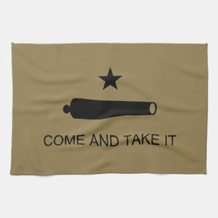Linge De Cuisine Come & Take It ! Flag de Texas State
