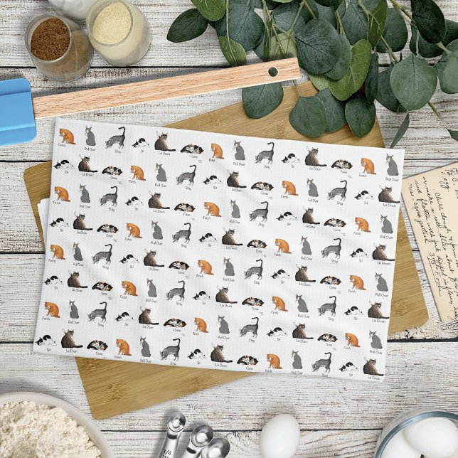 Linge De Cuisine Commandes Cat (Créateur téléchargé)