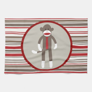 Linge De Cuisine Comme un singe à queue de Boss avec Cravate sur le