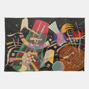Linge De Cuisine Composition Kandinsky X Oeuvre Abstraite