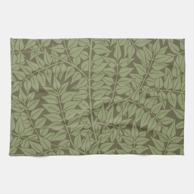 Linge De Cuisine Conception classique Art Nouveau de branche de Wil (Horizontal)