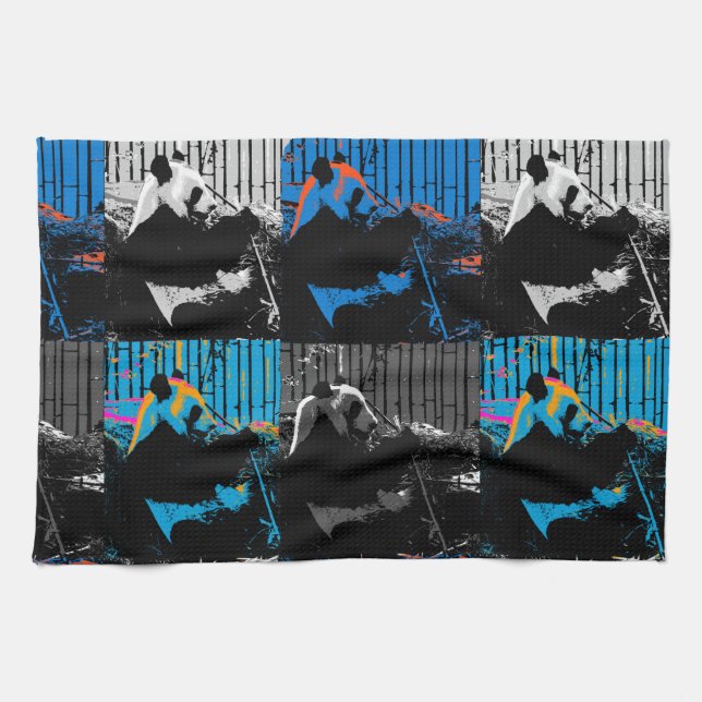 Linge De Cuisine Conception d'art moderne multi-panneaux d'ours Pan (Horizontal)