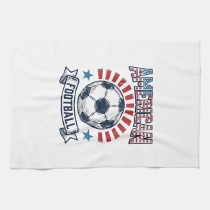 Linge De Cuisine Conception de chemise de ballon de football améric