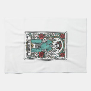 Linge De Cuisine Conception de chemise de carte de tarot d'infirmiè