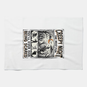 Linge De Cuisine Conception de chemise d'horreur amusante et effray