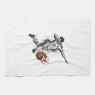 Linge De Cuisine Conception de chemise graphique vintage pour joueu