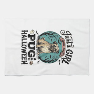 Linge De Cuisine Conception de chemise pour fille amateur de chien