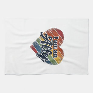 Linge De Cuisine Conception de chemise vectorielle cœur allié arc-e