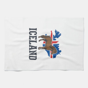 Linge De Cuisine Conception de chemise vectorielle de drapeau vinta