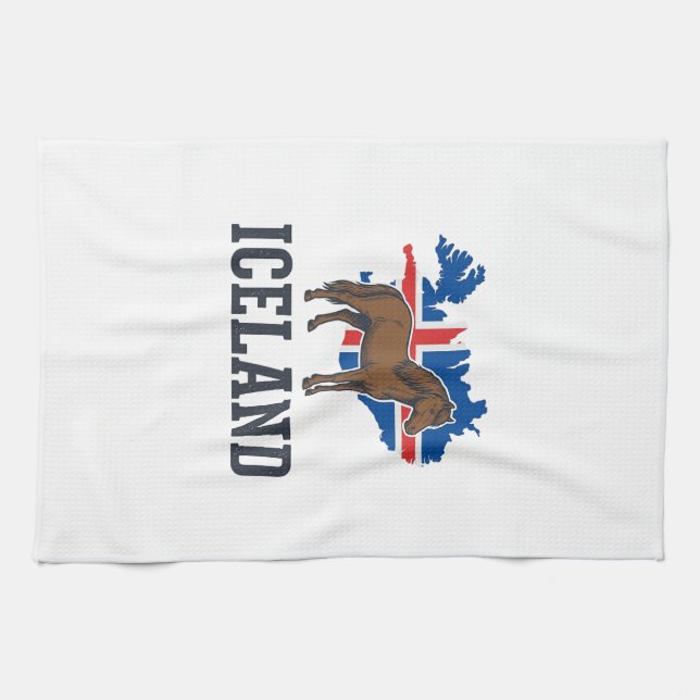 Linge De Cuisine Conception de chemise vectorielle de drapeau vinta (Horizontal)