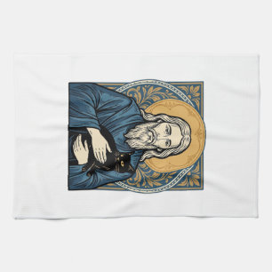 Linge De Cuisine Conception de chemise vectorielle de portrait de c