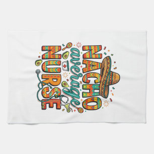 Linge De Cuisine Conception de chemise vectorielle Nacho Average Nu