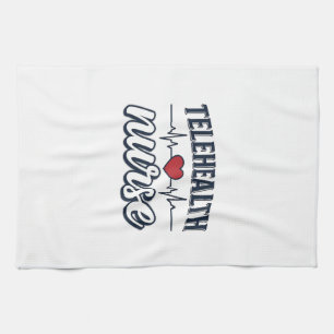 Linge De Cuisine Conception de chemise vintage infirmière de télé-s
