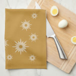 Linge De Cuisine Conception de démarrage Or Ochre moderne du milieu<br><div class="desc">Cette serviette de cuisine simple présente un design minimaliste et épuré d'origine dorée moderne du milieu du siècle. Un design de starburst organique sur un arrière - plan d'or ocre. Une touche moderne et minimaliste à un simple motif vintage, cette serviette à main fera un ajout moderne et élégant à...</div>