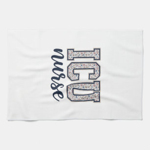 Linge De Cuisine Conception de maillot universitaire floral d'infir