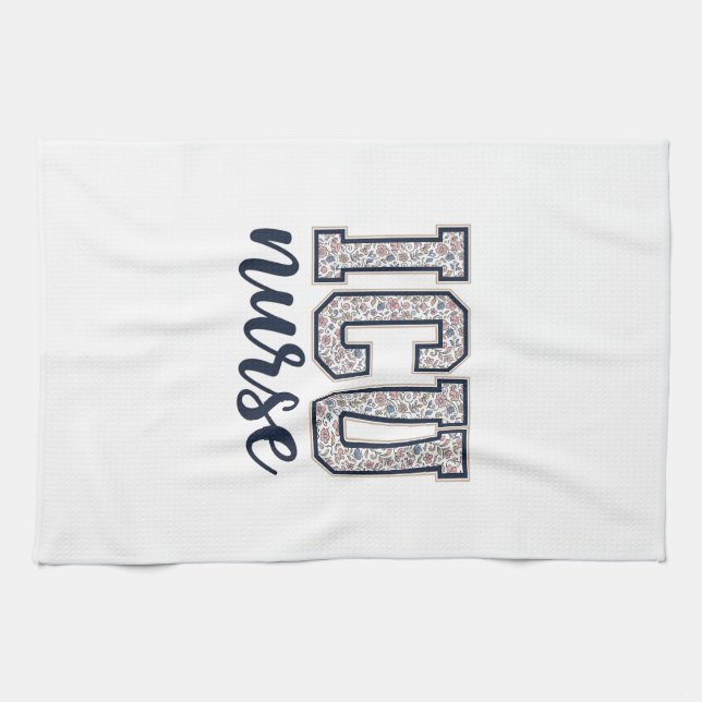 Linge De Cuisine Conception de maillot universitaire floral d'infir (Horizontal)