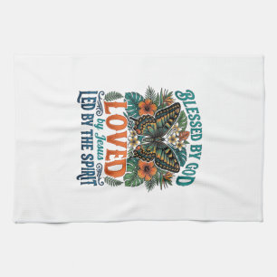 Linge De Cuisine Conception de T-Shirt Chrétien Papillon Bénie_1