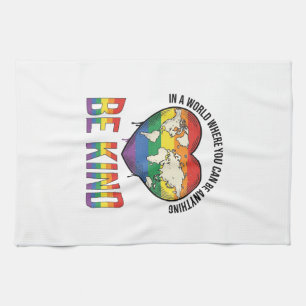 Linge De Cuisine Conception de T-Shirt Vectoriel Cœur Arc-en-Ciel M