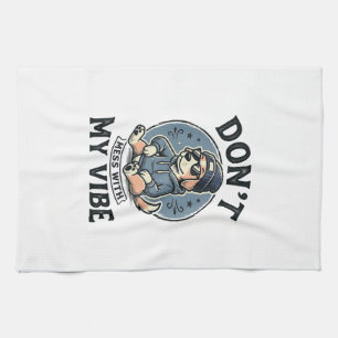 Linge De Cuisine Conception de T-Shirt vectoriel vintage avec ambia