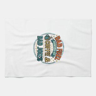 Linge De Cuisine Conception de t-shirt vintage Café et mauvaises bl