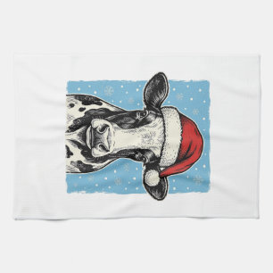 Linge De Cuisine Conception de vecteur de chapeau de Père Noël de v