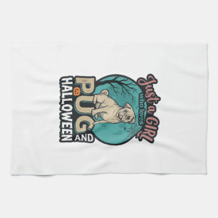 Linge De Cuisine Conception de vecteur vintage de fille de Hallowee