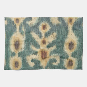 Linge De Cuisine Conception décorative de tissu d'Ikat de Chariklia