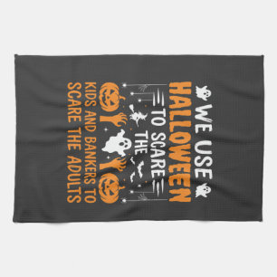 Linge De Cuisine Conception d'Halloween pour enfants banquiers adul