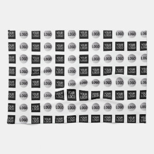 Linge De Cuisine Conception du Motif du logo géométrique 2