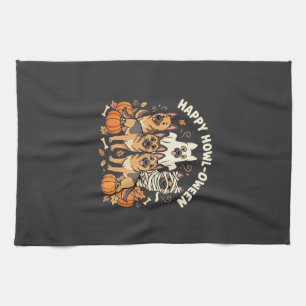 Linge De Cuisine Conception Howl-Oween Halloween Fantôme Berger All
