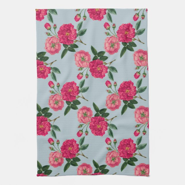 Linge De Cuisine Conception Rose vintage (Vertical)