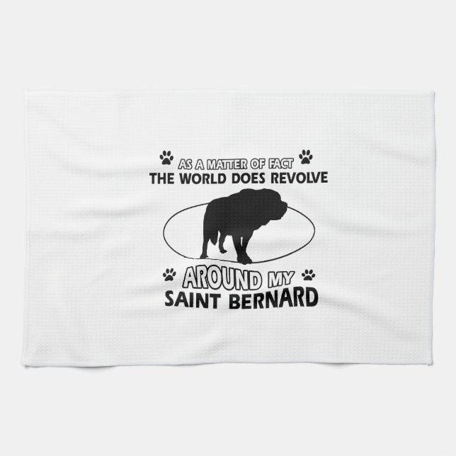 Linge De Cuisine conceptions drôles de ST BERNARD (Horizontal)