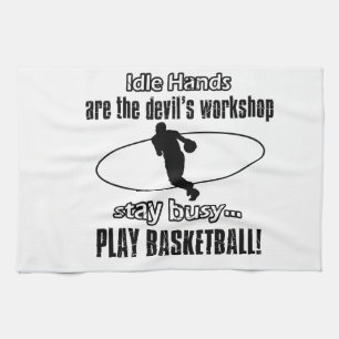 Linge De Cuisine Conceptions fraîches de basket-ball