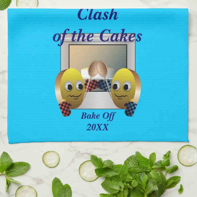 Linge De Cuisine Concours de cuisson au gâteau (Plié)