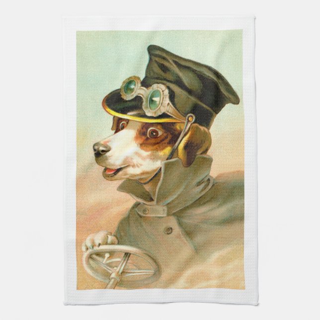 Linge De Cuisine Conduite de chien (Vertical)