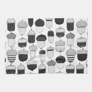 Linge De Cuisine Conflit de Doodle motif d'automne