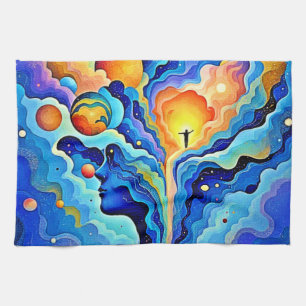 Linge De Cuisine Conscience spirituelle Art
