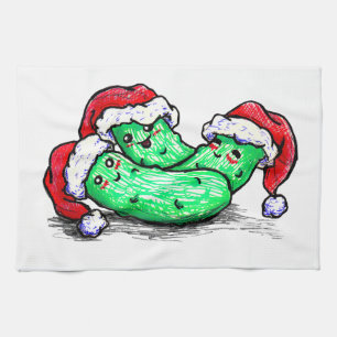 Linge De Cuisine Conserves au vinaigre de Noël
