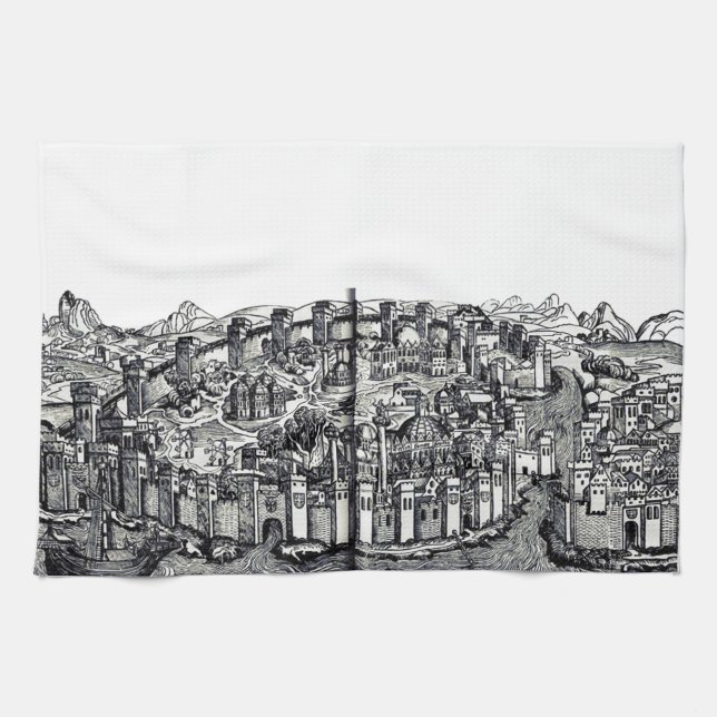 Linge De Cuisine Constantinople capitale de l'Empire romain (Horizontal)