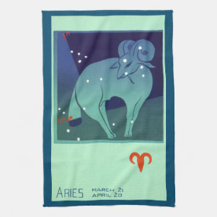 Linge De Cuisine Constellation du Bélier, Astrologie du Zodiaque Vi