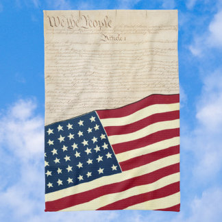 Linge De Cuisine Constitution des États-Unis, drapeau américain