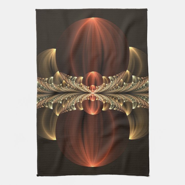 Linge De Cuisine Construction d'Imaginaires Art Fractal Abstrait br (Vertical)