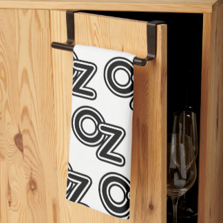 Linge De Cuisine Contes de fées vintage Le Magicien d'Oz en noir et